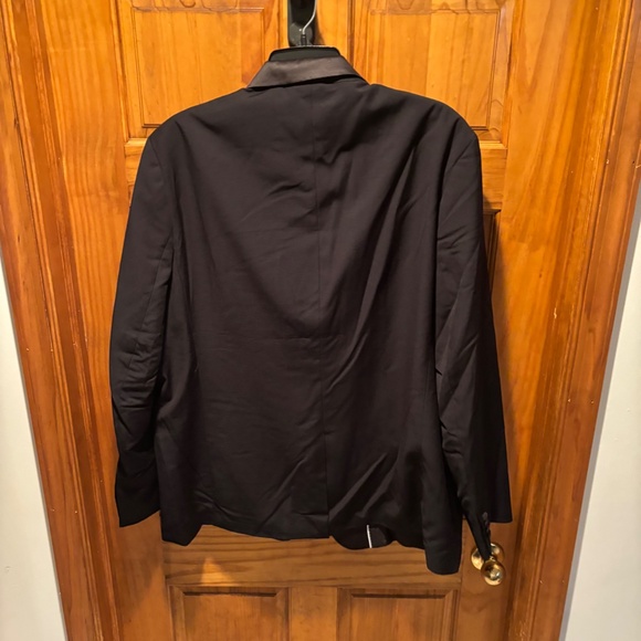 Johnny Bigg Elvis Tuxedo Suit Jacket in Black Size 46 NWT - Picture 3 of 7